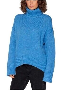 SAMSØE SAMSØE
SAMSOE MOLLI TURTLENECK in LICHEN BLUE